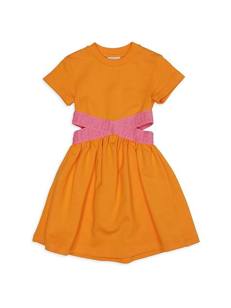 Shop Fendi Little Girl's & Girl's Cut